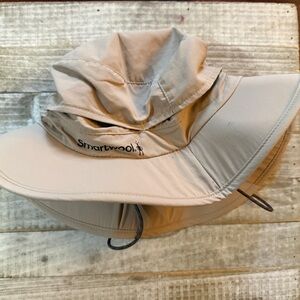 Smartwool Tan and Gray Adjustable Hat